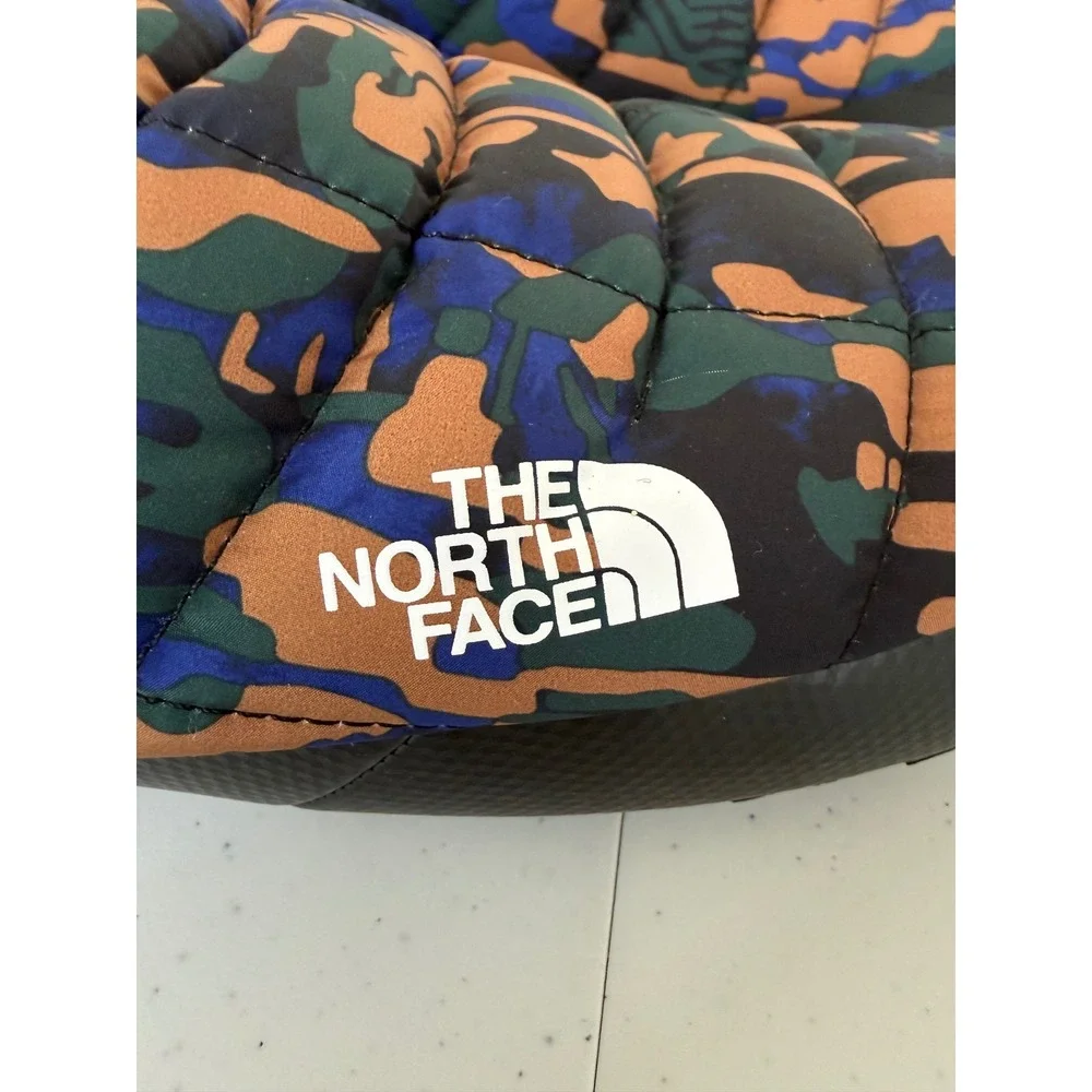 North Face Men's 9 Thermoball Traction Mule V Thyme Brushwood Camo Slippers NWOT